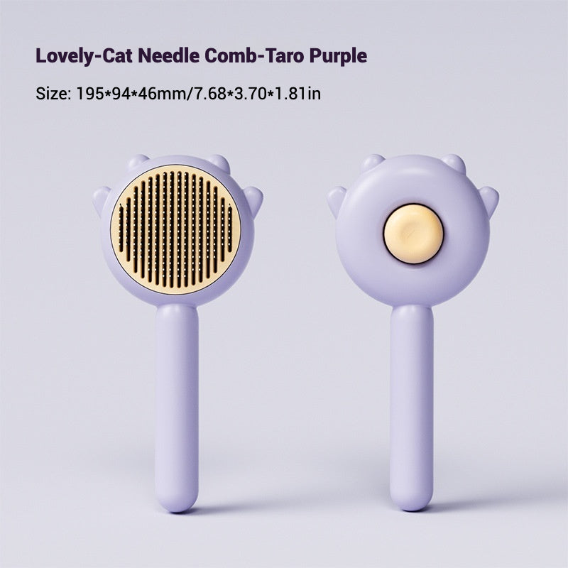 Pet Hair Removal Comb Lovely-Cat Pet Needle Comb FurryCircle