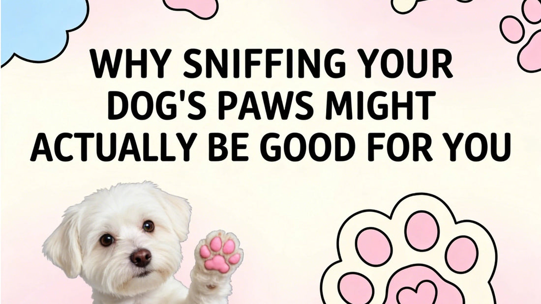 Why Sniffing Your Dog's Paws Might Actually Be Good for You