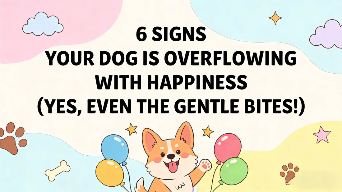 6 Signs Your Dog Is Overflowing with Happiness (Yes, Even the Gentle Bites!)