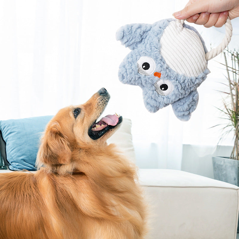 Simulated Marine Animal Chewable Pet Toys - Usage Scenario - FurryCircle   
