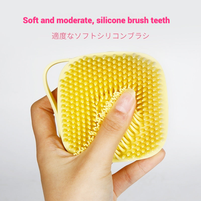 Pet Silicone Bath Brush Cleaning Care