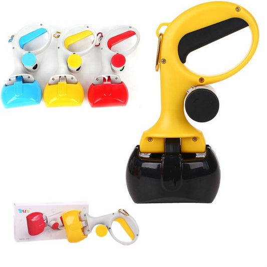 Dog Poop Picker Ergonomic Handle With Waste Bag