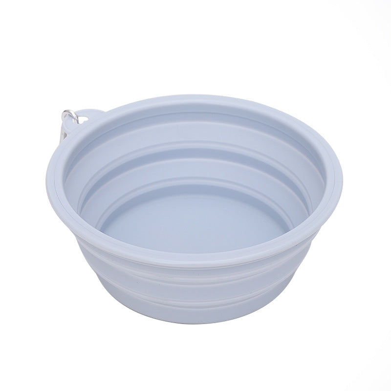 Dog Folding Silicone Bowl