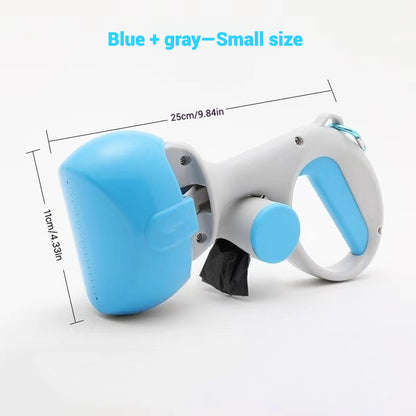 Dog Poop Picker Ergonomic Handle With Waste Bag