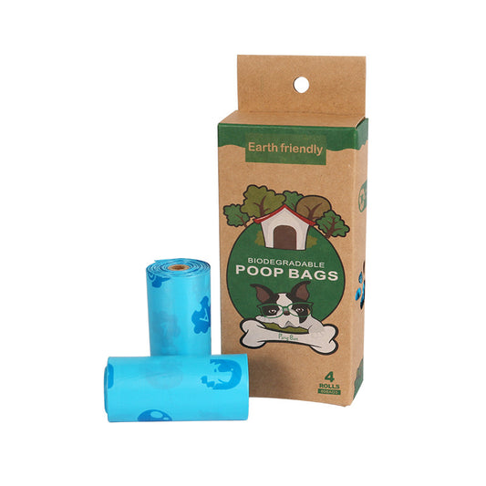Sky Blue Pet Trash Bag Biodegradable Dog Poop Bag
