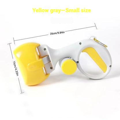 Dog Poop Picker Ergonomic Handle With Waste Bag