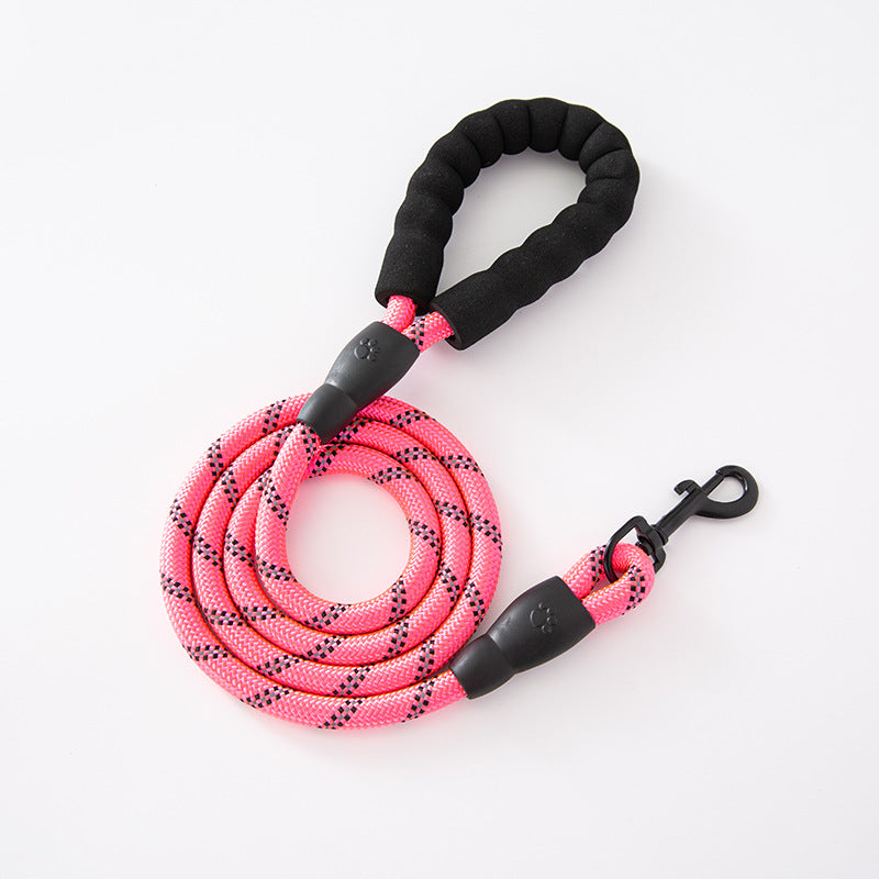 Reflective Strong Nylon Dog Leash For Large Medium Small Dog