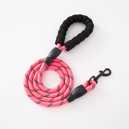 Reflective Strong Nylon Dog Leash For Large Medium Small Dog