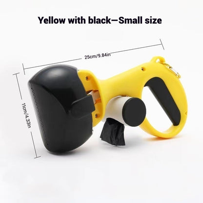 Dog Poop Picker Ergonomic Handle With Waste Bag