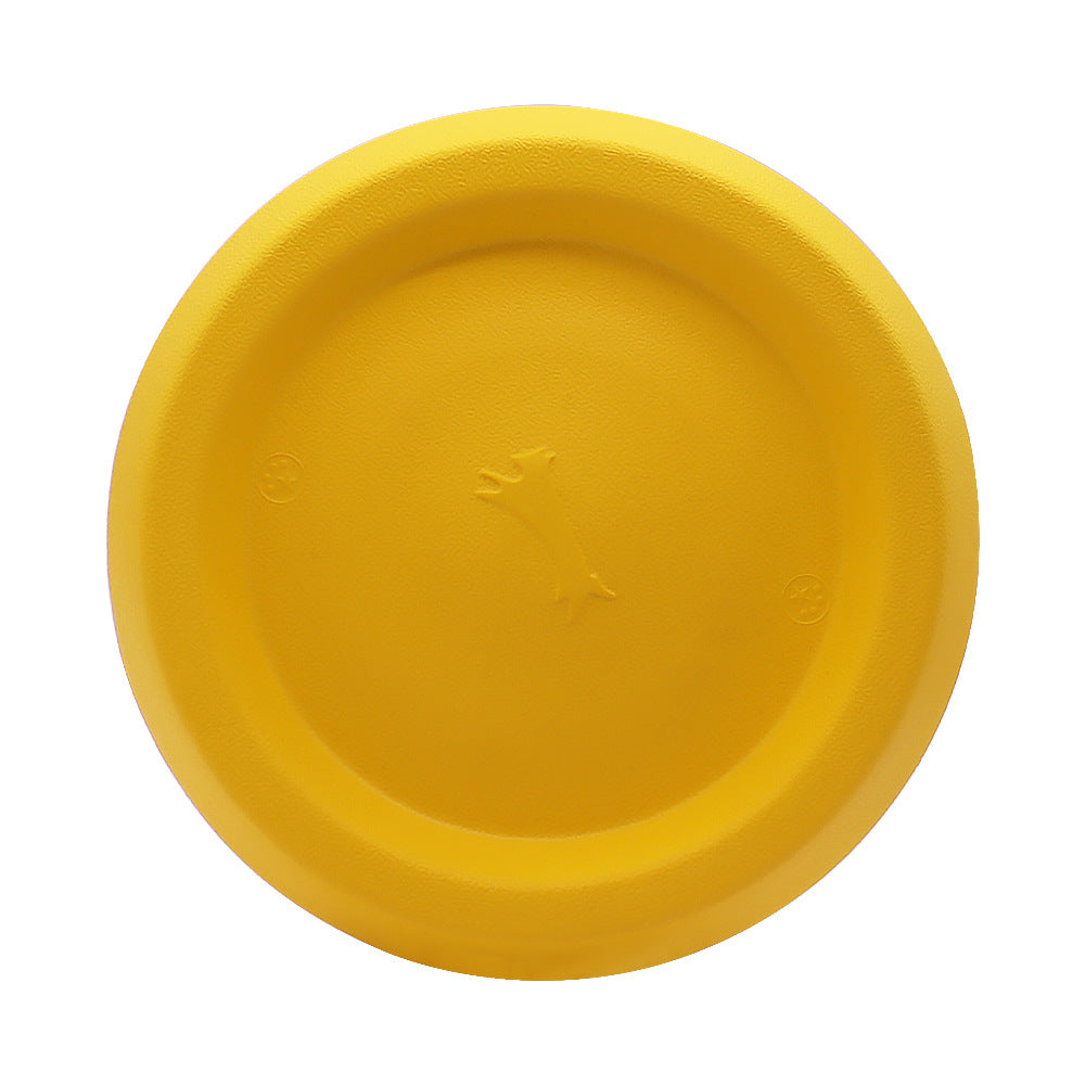 EVA Chewed And Floating Dog Toy Interactive Toy - Flying Discs - Front View - FurryCircle