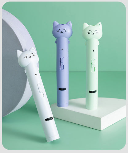 Laser Cat Toy USB Rechargeable Interactive Pet Light Stick Multi Pattern Infrared Pointer