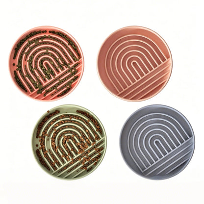 Pet Licking Mat Silicone Dog Anti-choking Bowl