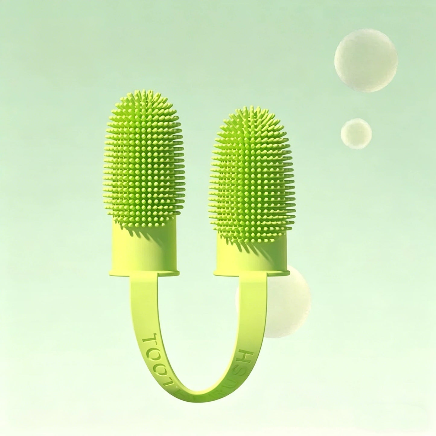 Pet Two-Finger Cleaning Toothbrush
