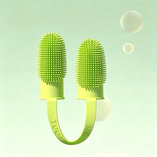 Pet Two-Finger Cleaning Toothbrush