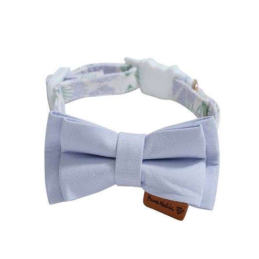 Upgraded Cat Collar with Bells and Bow Tie, Safe Breakaway, Dandelion