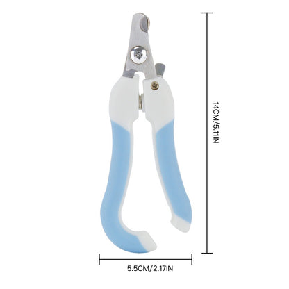 Pet Nail Trimmer with Safety Guard Non-Slip Handle
