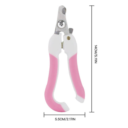 Pet Nail Trimmer with Safety Guard Non-Slip Handle