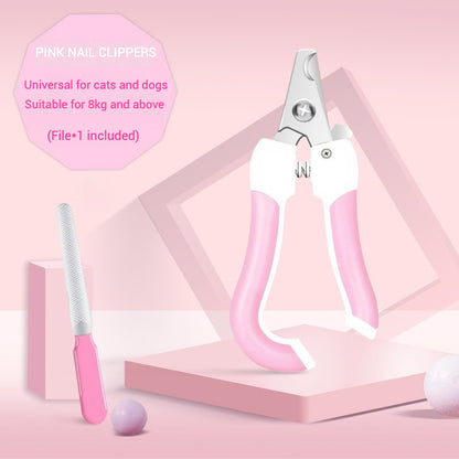 Pet Nail Trimmer with Safety Guard Non-Slip Handle