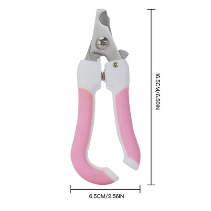 Pet Nail Trimmer with Safety Guard Non-Slip Handle