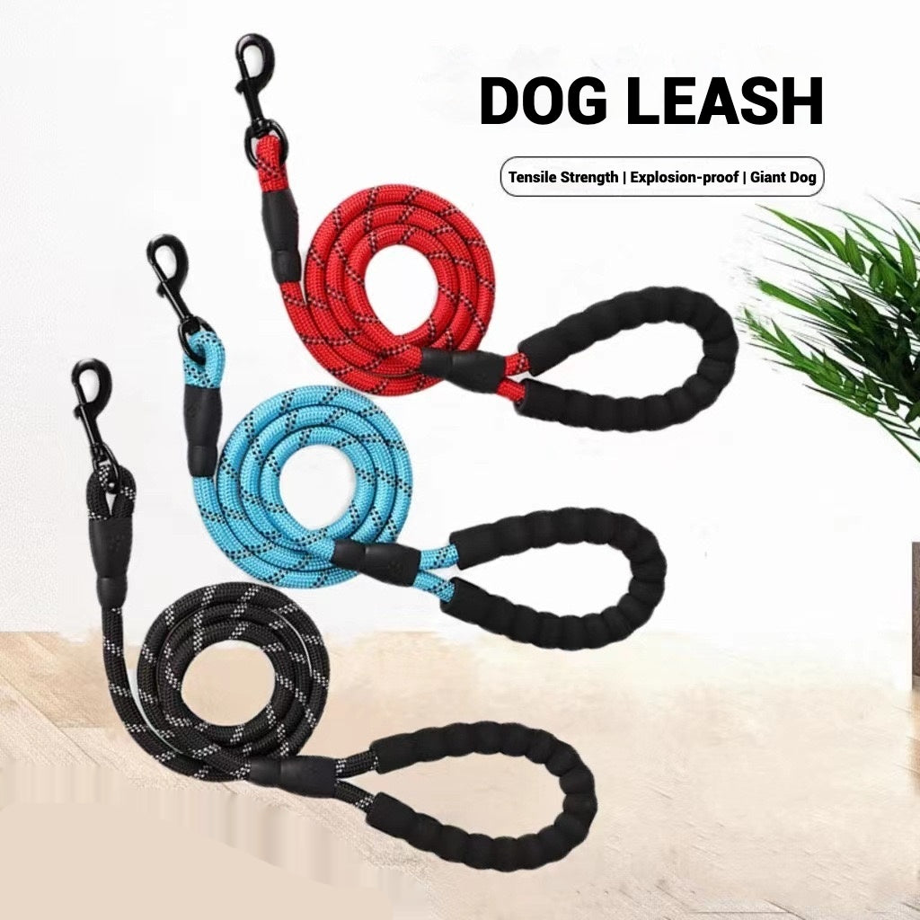 Reflective Strong Nylon Dog Leash For Large Medium Small Dog