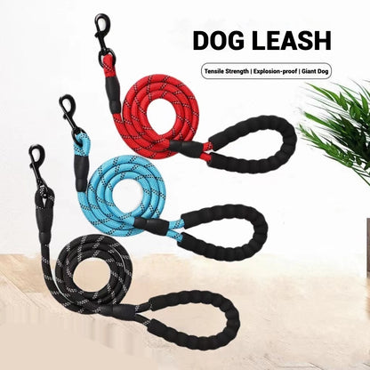 Reflective Strong Nylon Dog Leash For Large Medium Small Dog